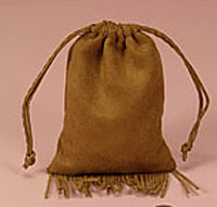 Western Fringed Fabric "Suede" Bags